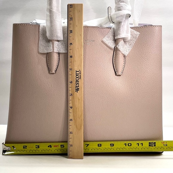 Kate Spade New York Medium Satchel Bag Open Top WKRU5696 EVA WRMBE/BLSH(535) NWT - Picture 4 of 16
